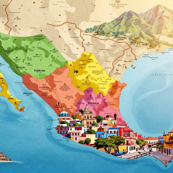 Gdzie leży Meksyk – mapa regionów, dwa oceany i gdzie trafiają turyści najczęściej