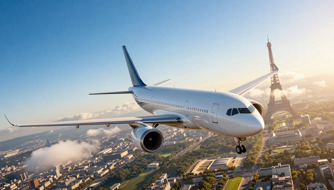 Ile trwa lot do Paryża