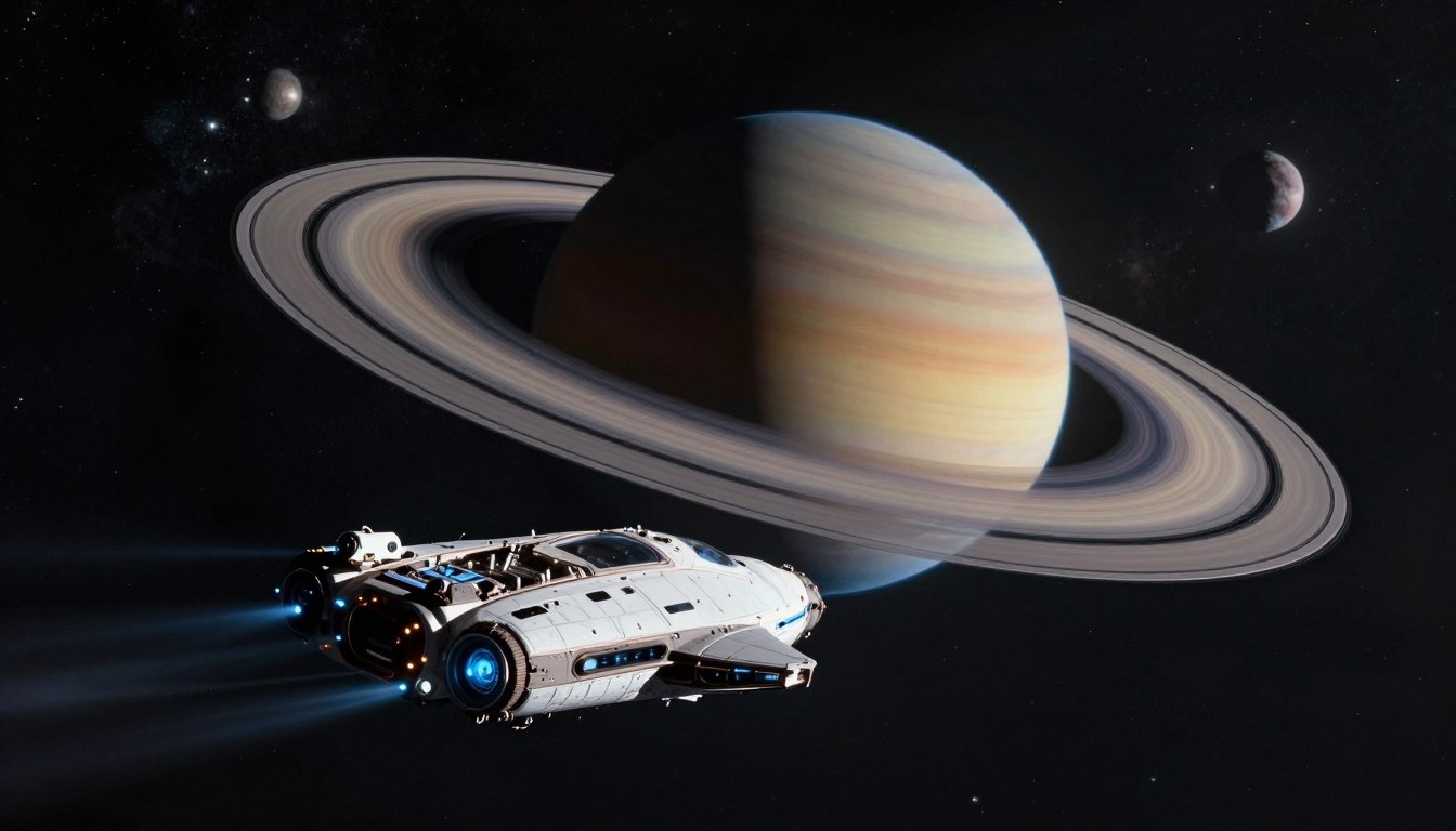 Ile trwa lot na Saturna