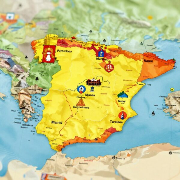 Z kim graniczy Hiszpania – sąsiedzi, granice na mapie i ciekawostki o enklawach