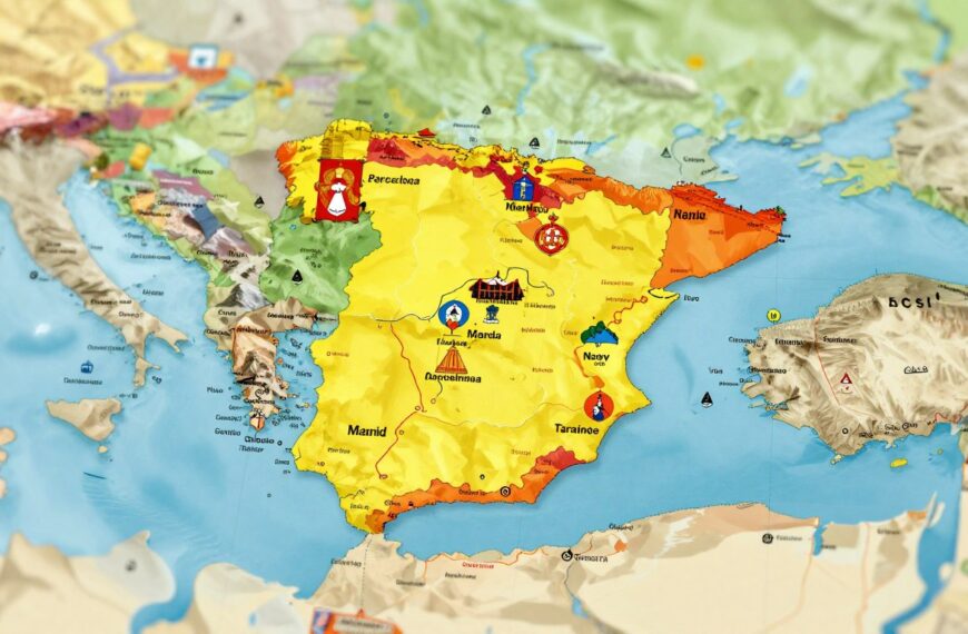 Z kim graniczy Hiszpania