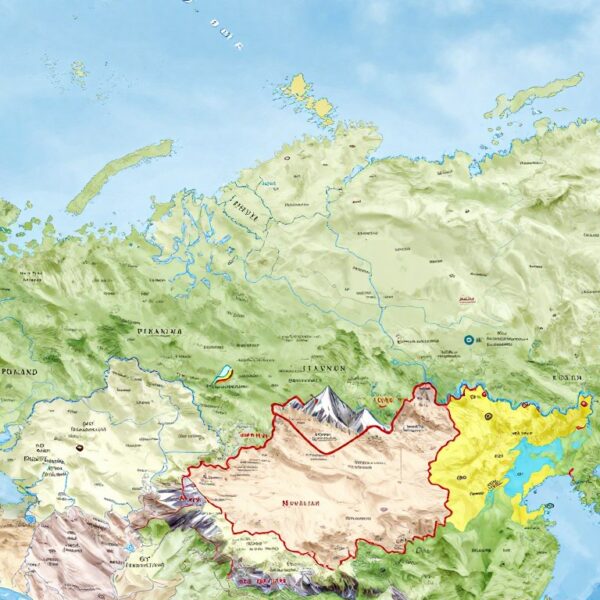 Z kim graniczy Rosja