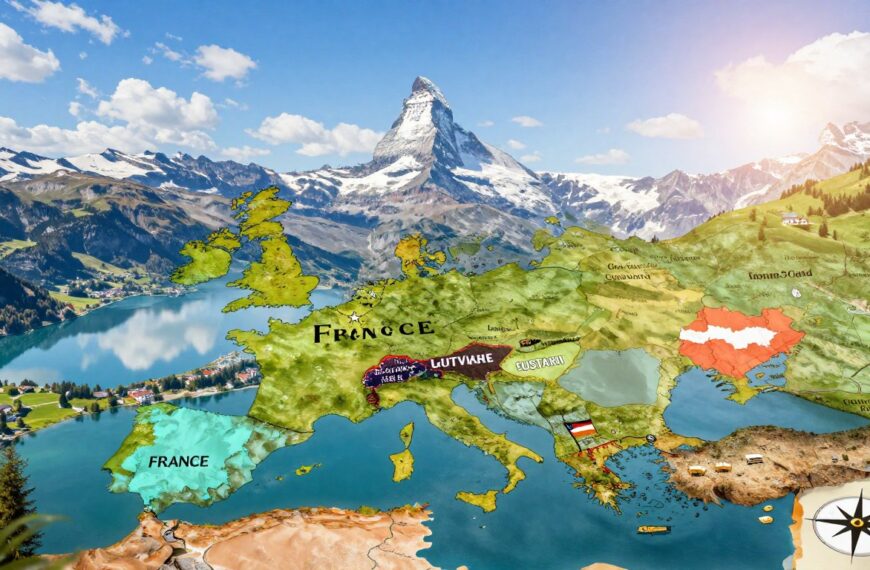 Z kim graniczy Szwajcaria