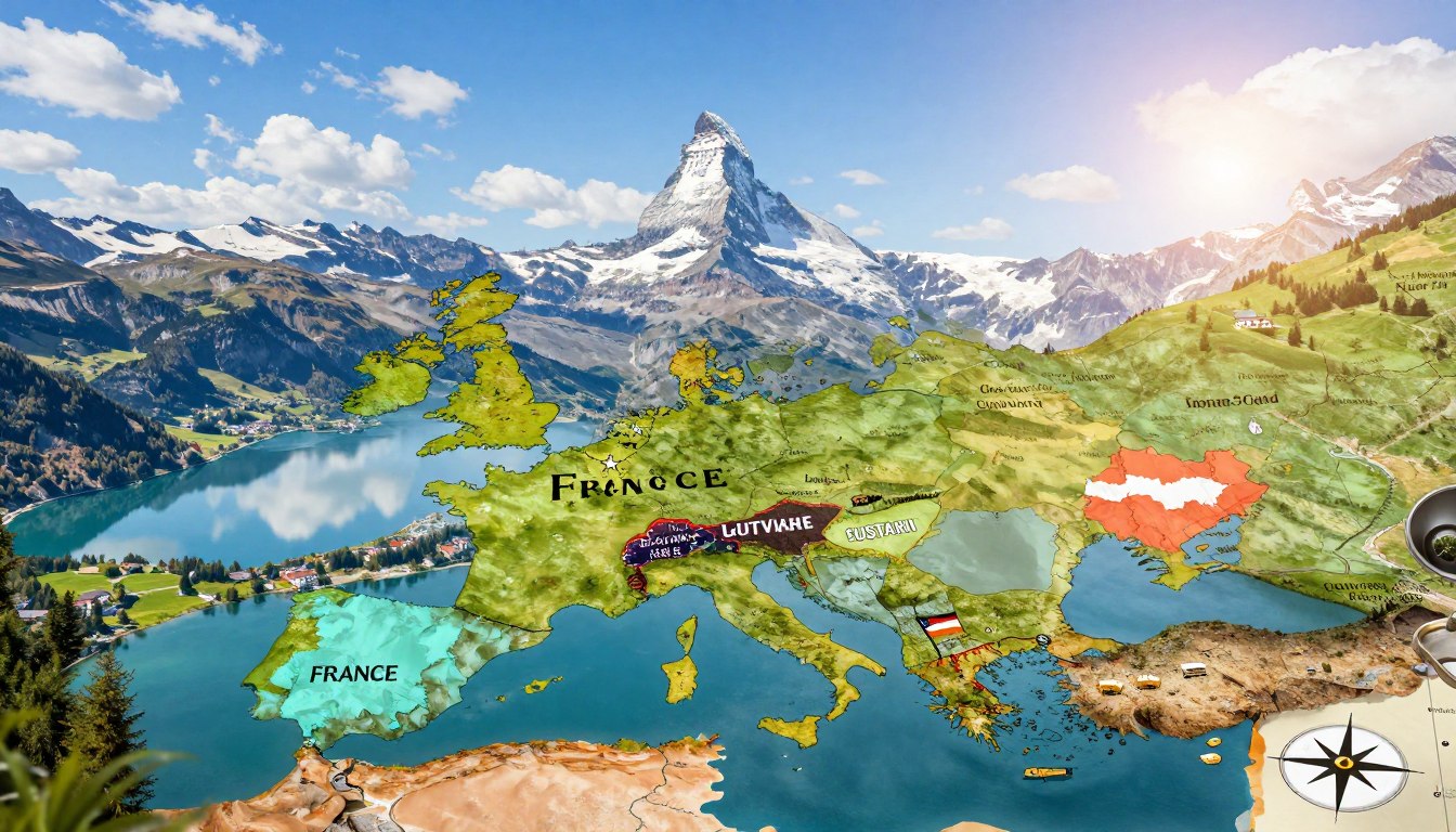 Z kim graniczy Szwajcaria