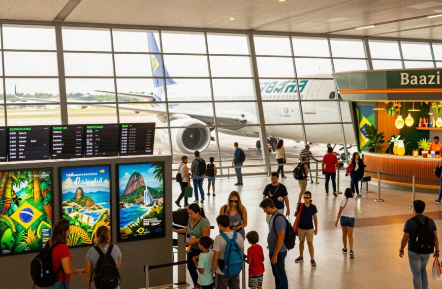 Ile trwa lot do Brazylii