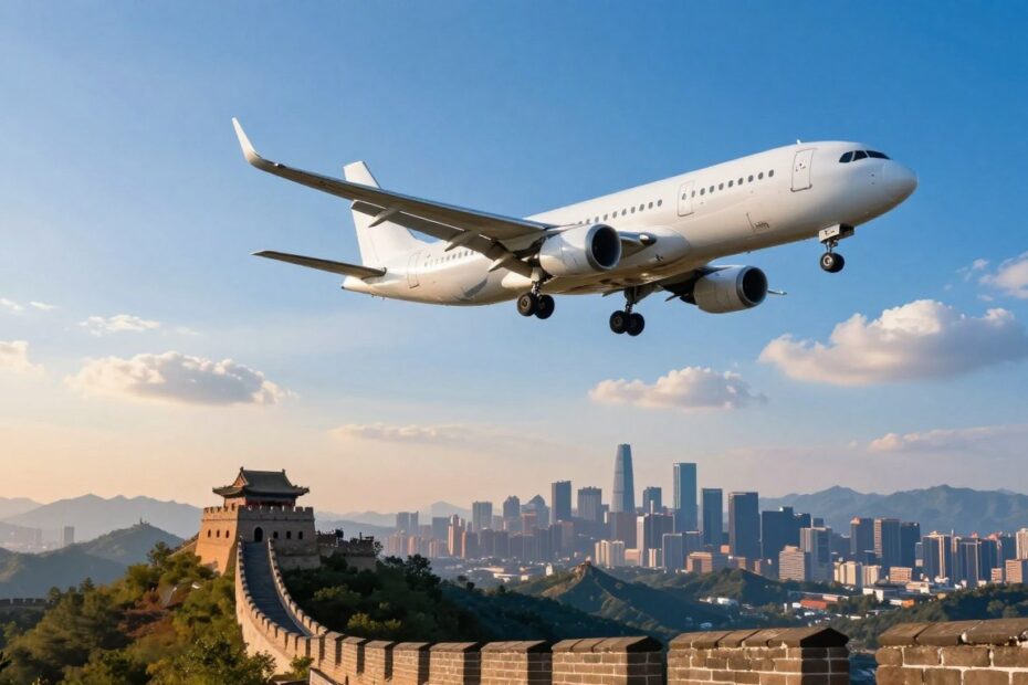 Ile trwa lot do Chin