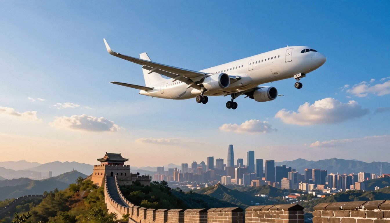 Ile trwa lot do Chin