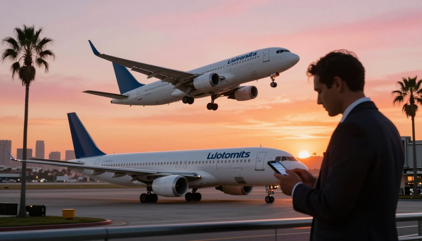 Ile trwa lot do Los Angeles