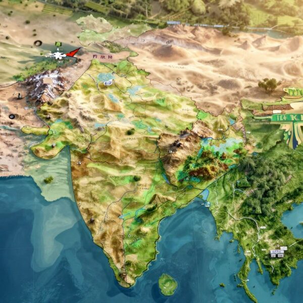 Z kim graniczą Indie