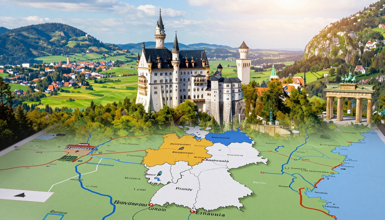 Gdzie leżą Niemcy