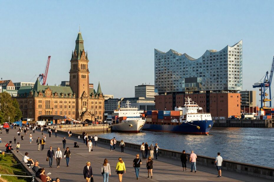 Gdzie leży Hamburg
