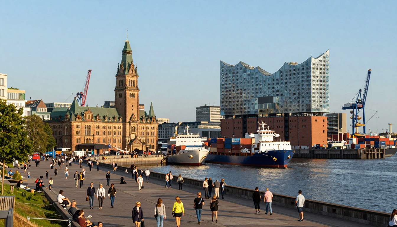 Gdzie leży Hamburg