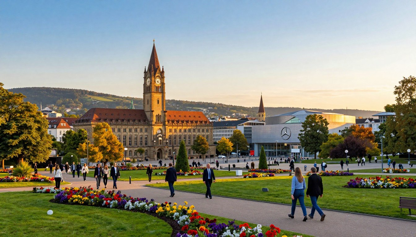 Gdzie leży Stuttgart