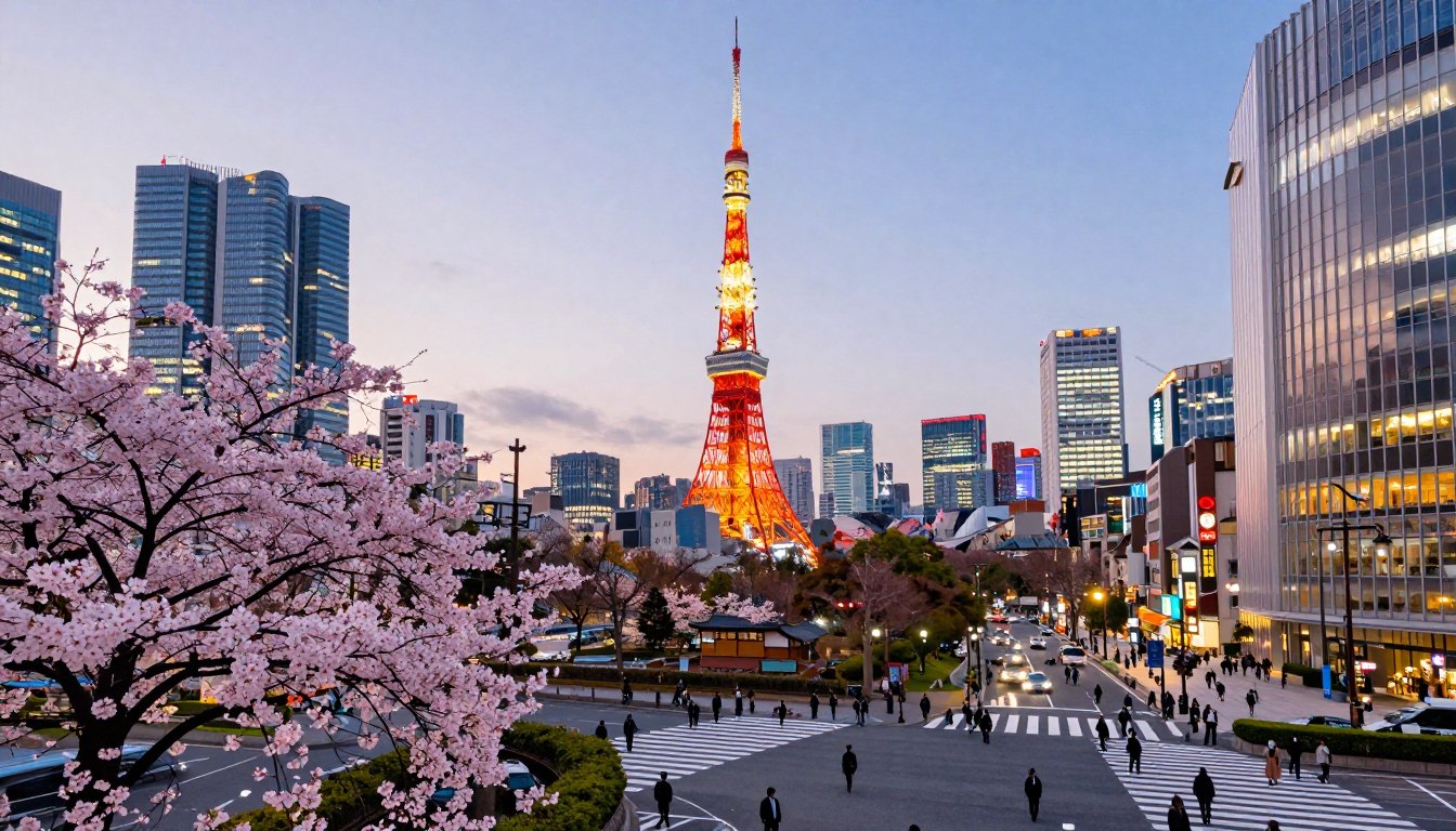 Gdzie leży Tokio